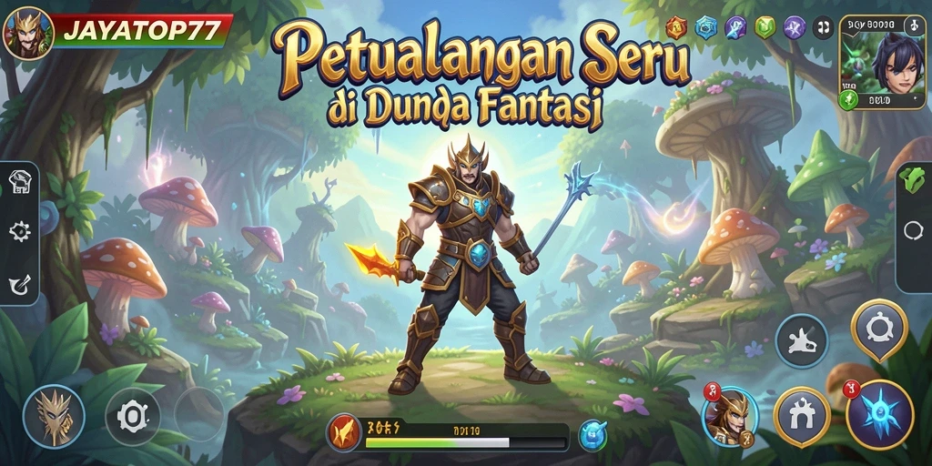 Tangkapan layar gameplay JAYATOP77 menampilkan petualangan yang mendebarkan.