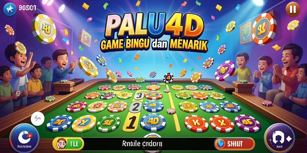 Tampilan gameplay seru dari aplikasi Bingo PALU4D.