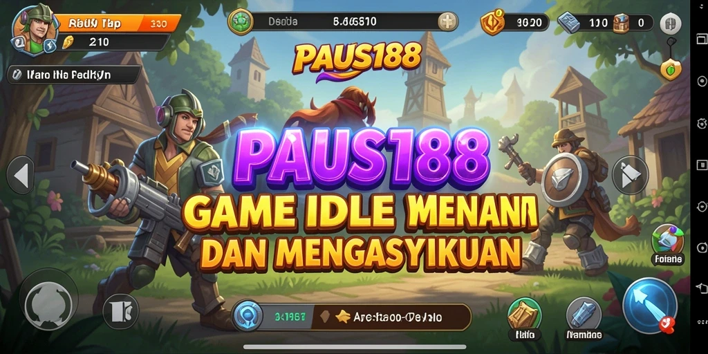 Screenshot PAUS188 menampilkan gameplay santai yang mengasyikkan.