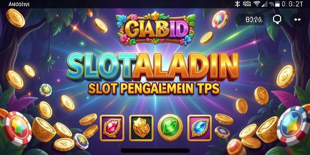 Tampilan menarik dari gameplay SLOTALADIN yang mendebarkan.
