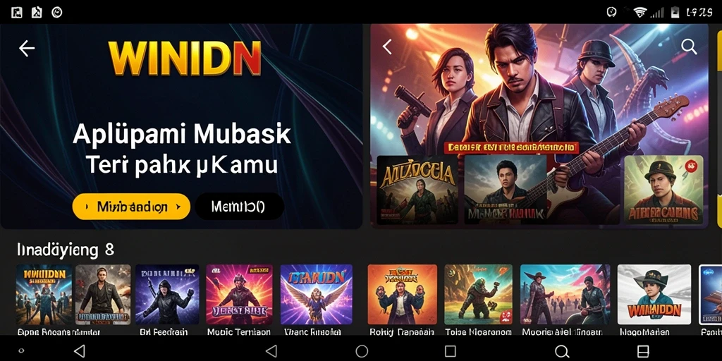 Gameplay WINIDN dengan fitur interaktif yang menyenangkan.