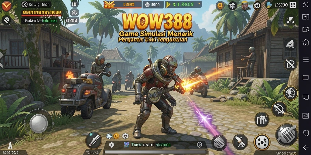 Tangkapan layar dari gameplay simulator WOW388 yang menarik.